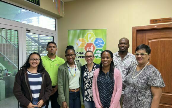 Haiti National Trust and CIAT Visit Belize on Conservation Study Tour