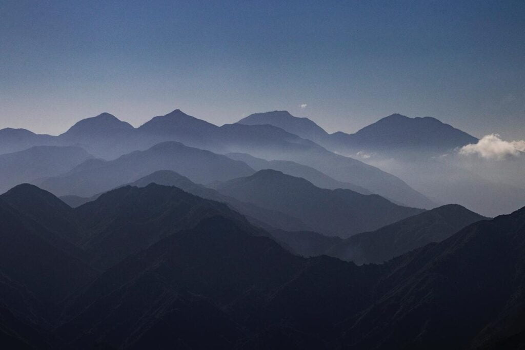 The Grand Bois Mountains, site of Haiti’s most ecologically valuable primary forest. Image courtesy of Eladio M. Fernandez.
